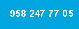 958 247 77 05 958 247 77 05